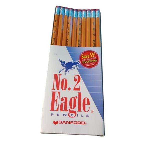 NIB Vintage Eagle No.2 Pencils by Sanford - Picture 1 of 2